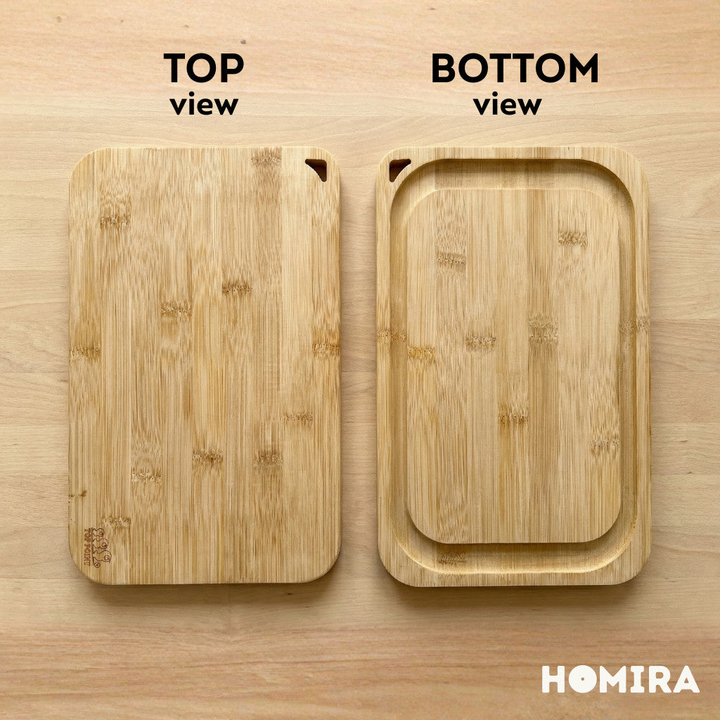 HOMIRA Bakeware Glass Tray with Wooden Lid Display Set(1L/1.6L/2.2L/3L)