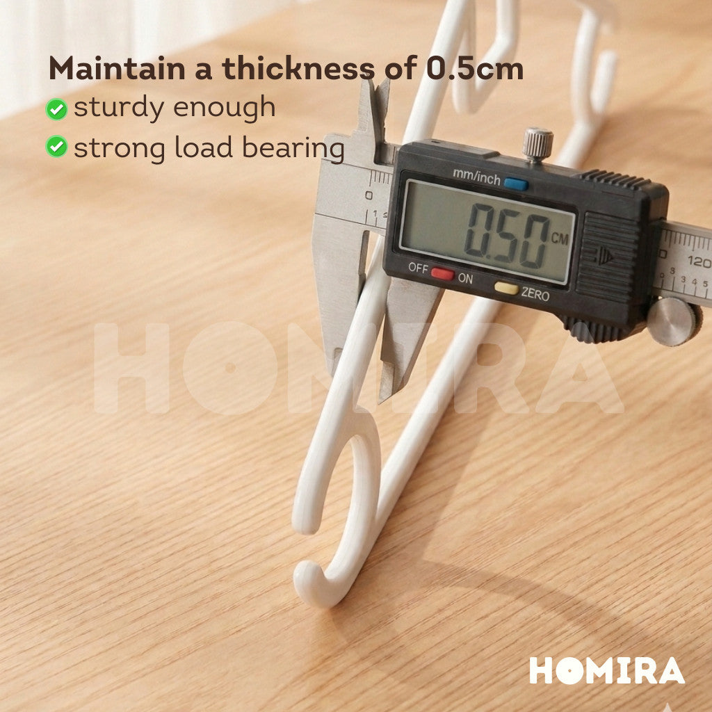 Homira Multipurpose Clothes Hanger - 12pcs Set