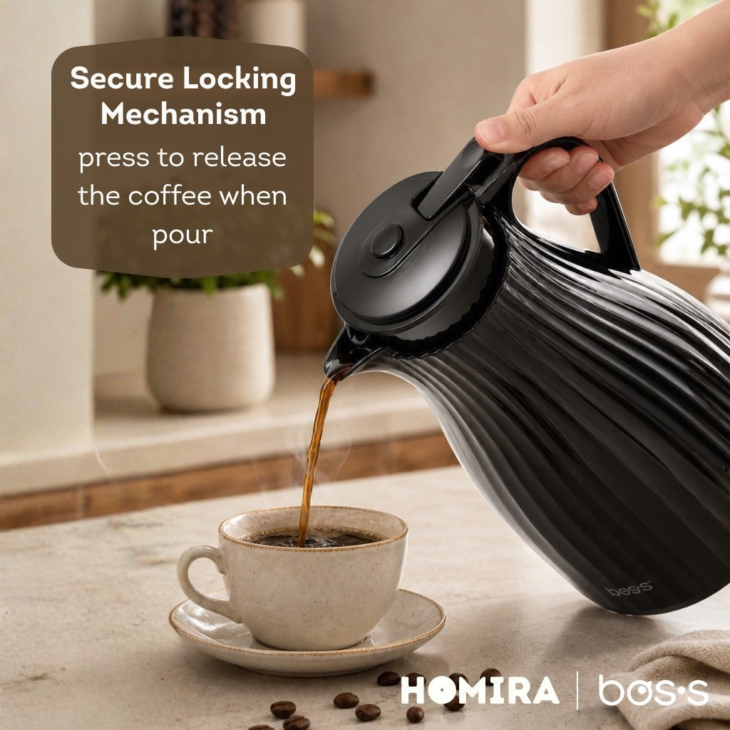 Bos's Thermal Carafe Vacuum Flask 1000ml
