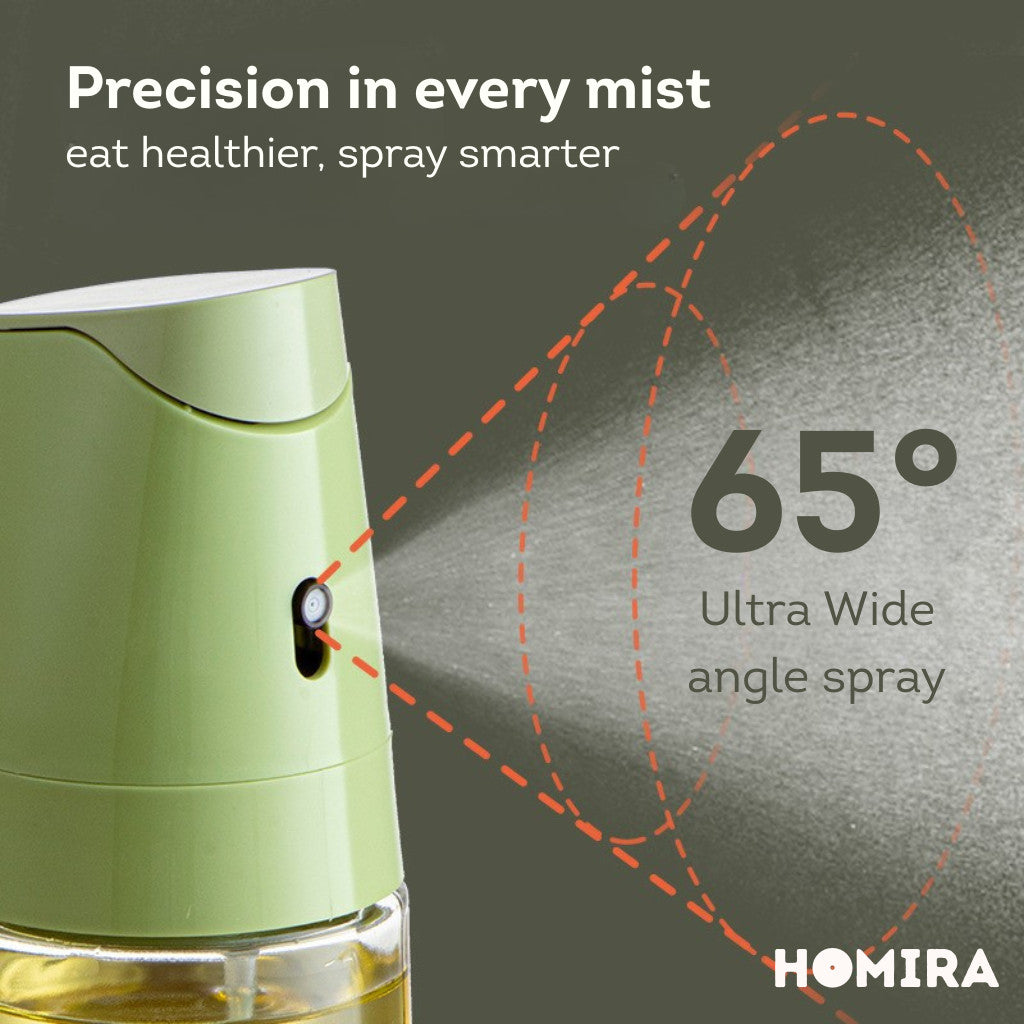 HOMIRA Spray & Auto Flip Oil Dispenser (300ml/500ml)