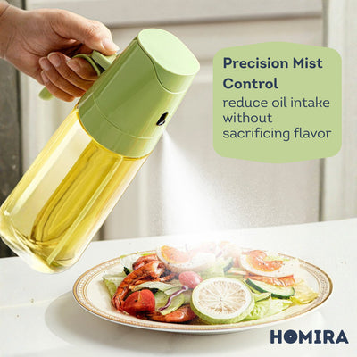 HOMIRA Spray & Auto Flip Oil Dispenser (300ml/500ml)