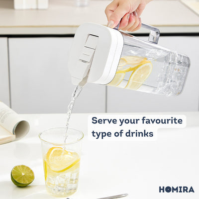HOMIRA Water Jug Food Grade with Lock (2000ml)