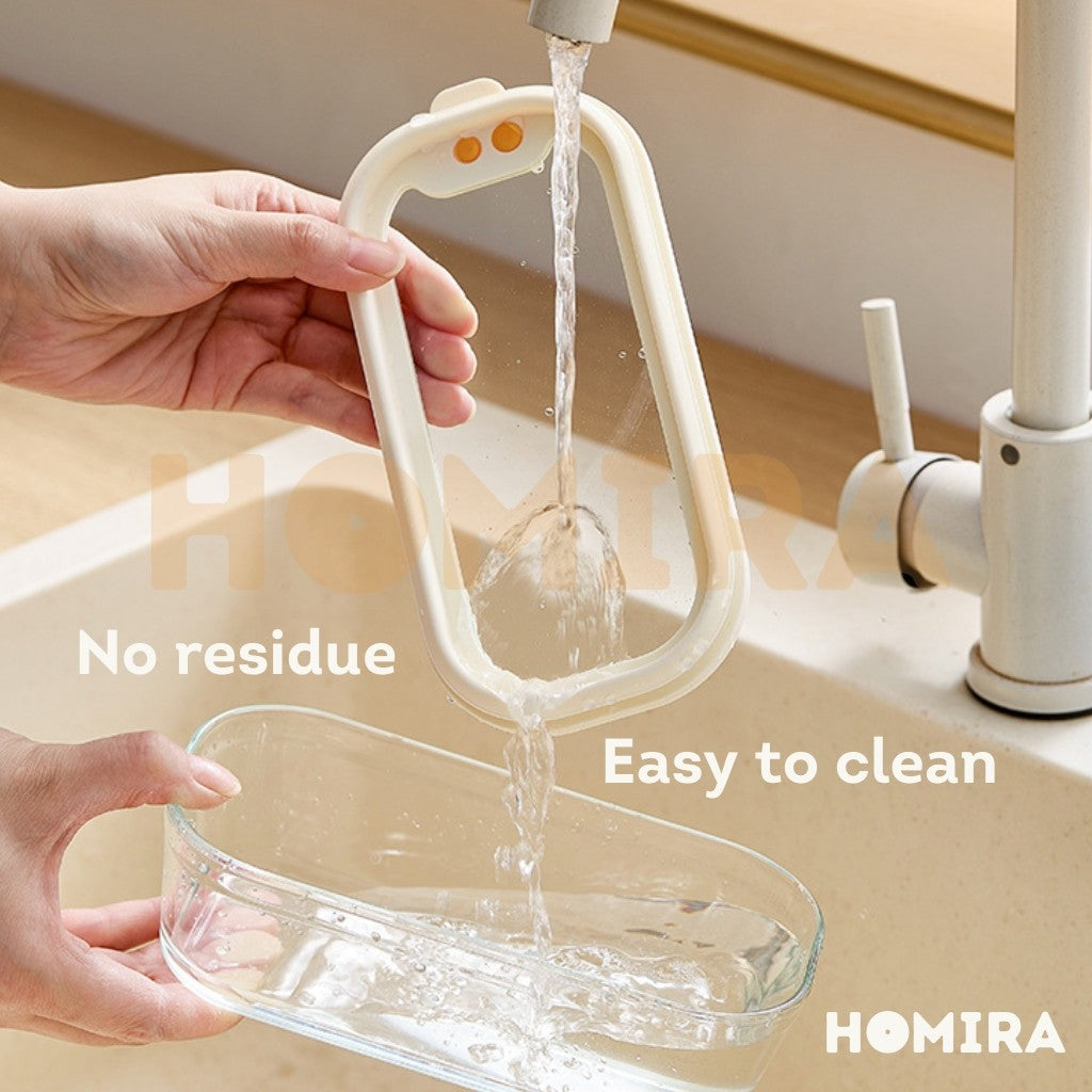 Timeless Series Square Borosilicate Glass Food Container 240ml / 560ml / 1370ml