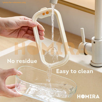 Timeless Series Square Borosilicate Glass Food Container 1370ml (2pcs)