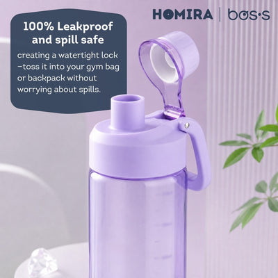 Bos's Tritan Water Bottle 750ml - Durable, BPA Free, Leakproof