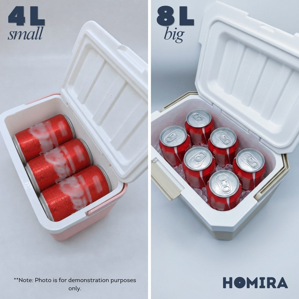 HOMIRA Portable Outdoor Cooler Box (4L / 8L)