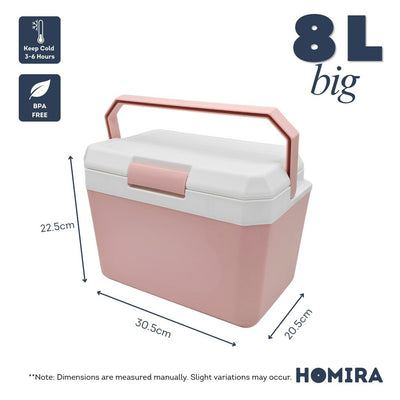 HOMIRA Portable Outdoor Cooler Box (4L / 8L)