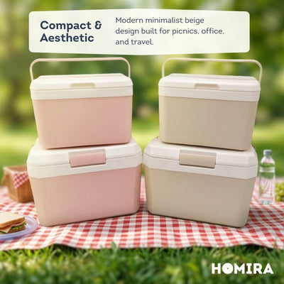 HOMIRA Portable Outdoor Cooler Box (4L / 8L)