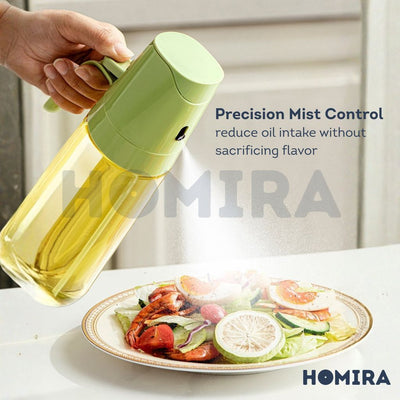 Homira Spray & Auto Flip Oil Dispenser 300ml / 500ml